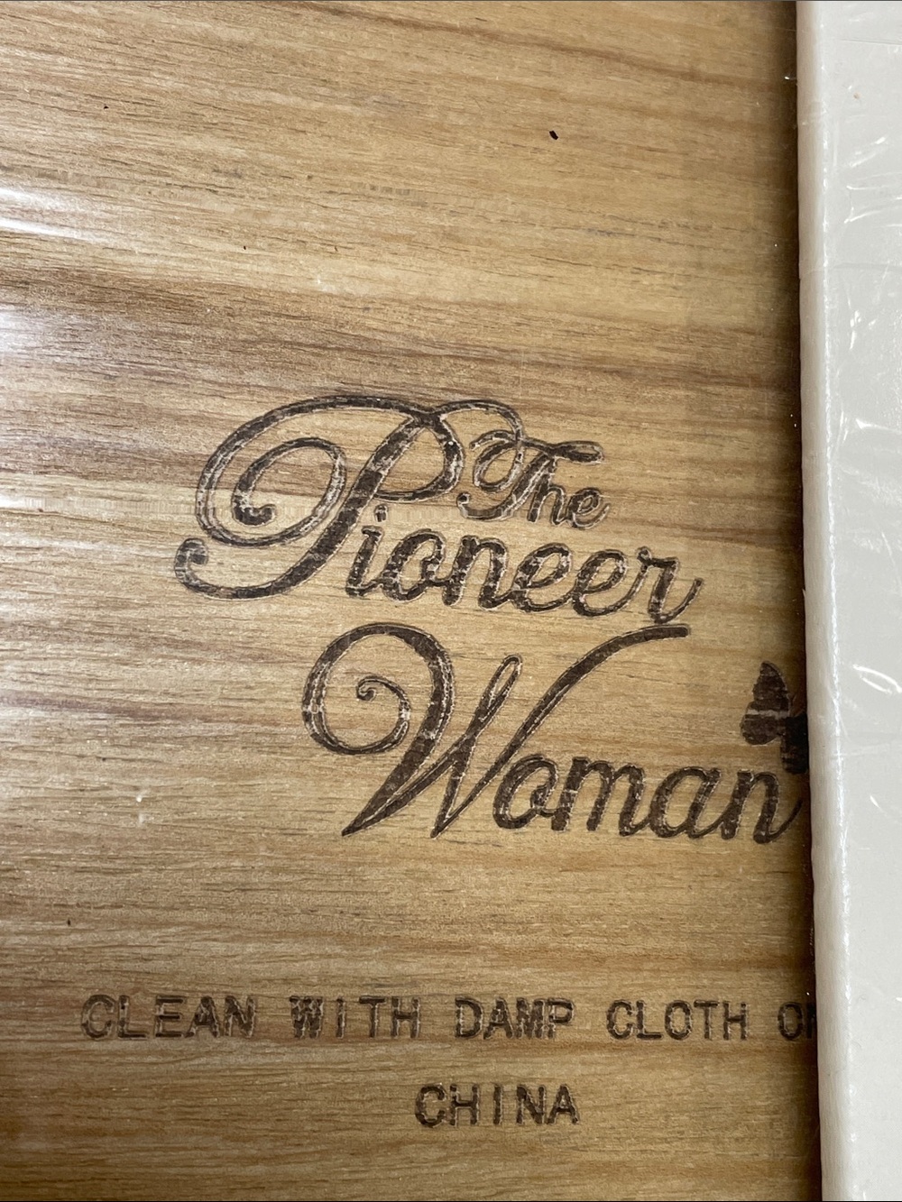 The Pioneer Woman Vintage Floral Acacia Wood  Drawer Organizer. NEW IN BOX! - Picture 4 of 4